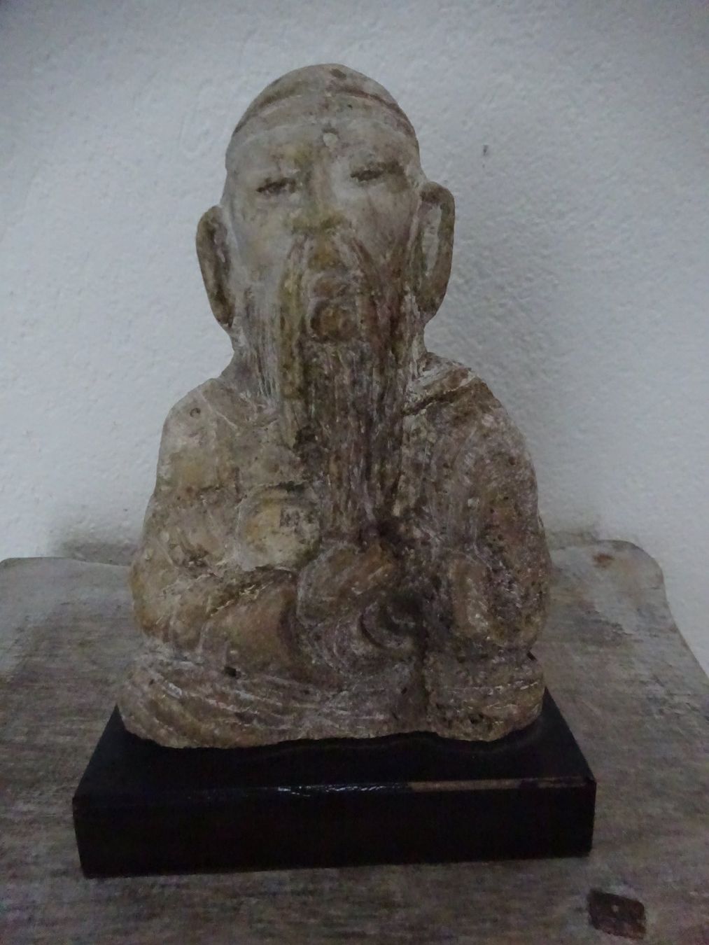 Sculture & Statue: Antike Steinfigur China / Konfuzius – Usato da Esslingen venduto da eintagammeer