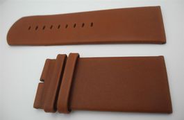 30 mm Leder Uhrenarmband braun, Nr. 15a