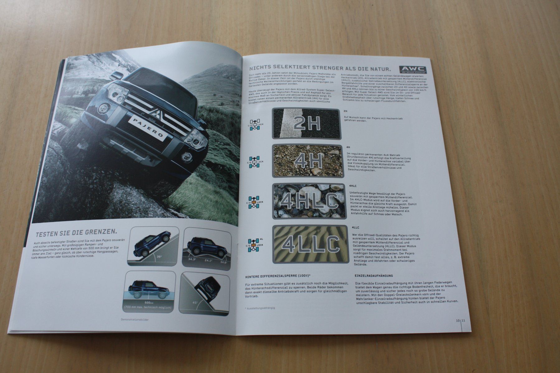 Mitsubishi Documents: Mitsubishi Pajero Prospekt 12/2010 – D'occasion à Wikon par erwin400 5