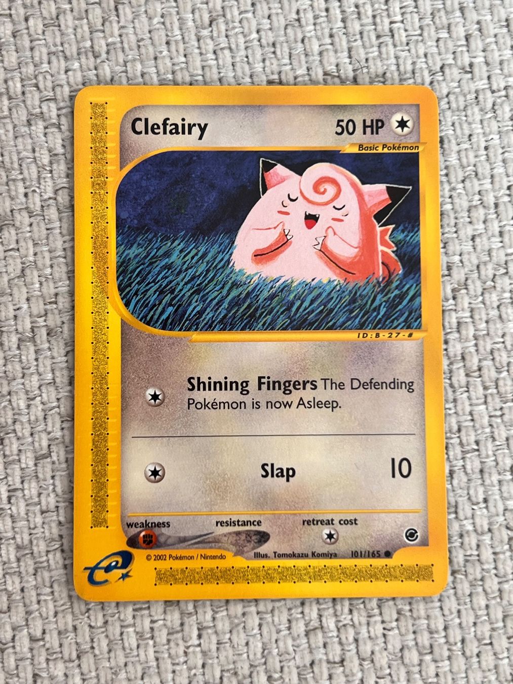 Pokémon Carte collezionabili: Pokémon Card Clefairy 101/165 Expedition 2002 E – Usato da Zollikon venduto da inf_l5jd