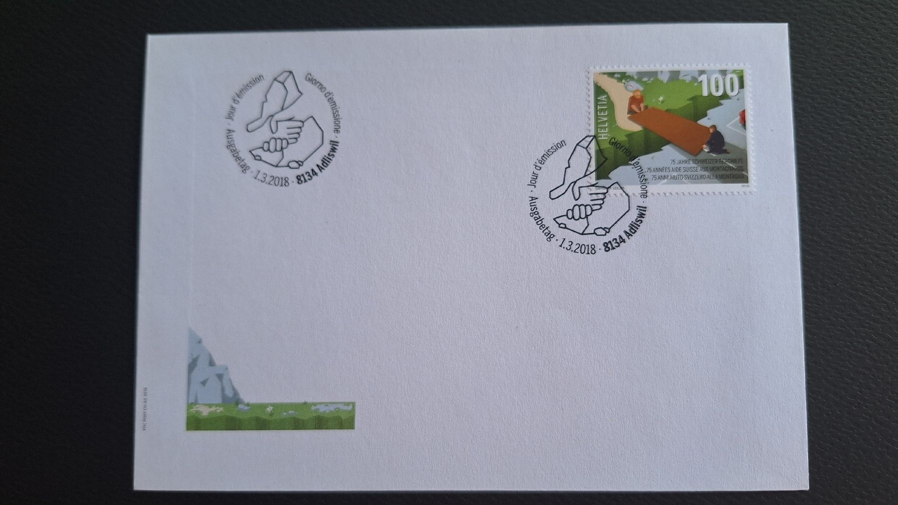 Tutti i francobolli: 2018,Nr.1672,FDC – Nuovo (secondo la descrizione) da Pratteln venduto da walti-6060