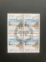 Schweiz 1983 4er-Block Tierkreis 200 Jungfrau 1.Tag Stempel