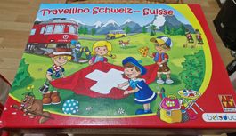 Travellino Schweiz - Suisse, Beldsuc, Reisespiel, komplett