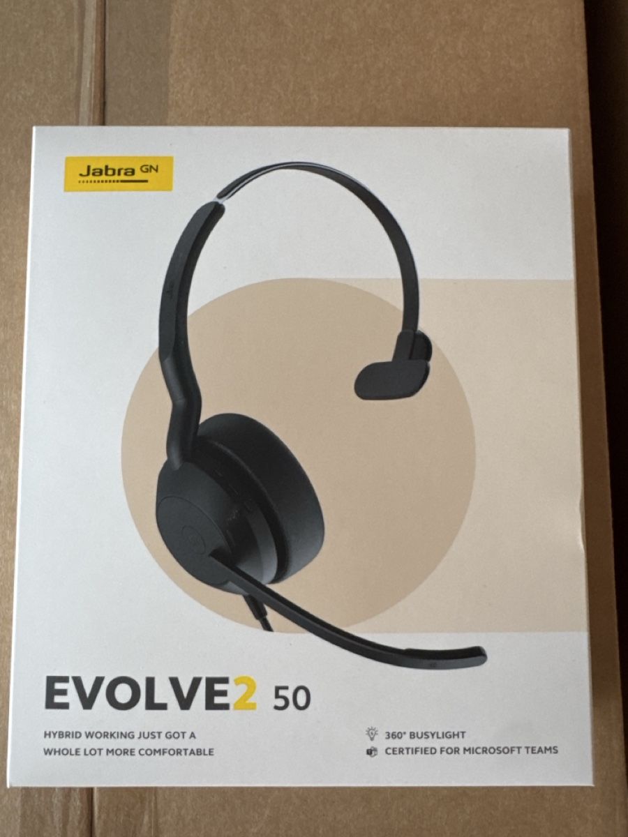 Jabra Casques audio: Jabra EVOLVE2 50 USB-A MS Mono Headset neu – Neuf avec emballage d'origine à Berneck par Koenner.J