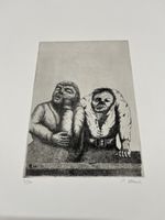 aus Grafiksammlung Radierung von Peter Streich
