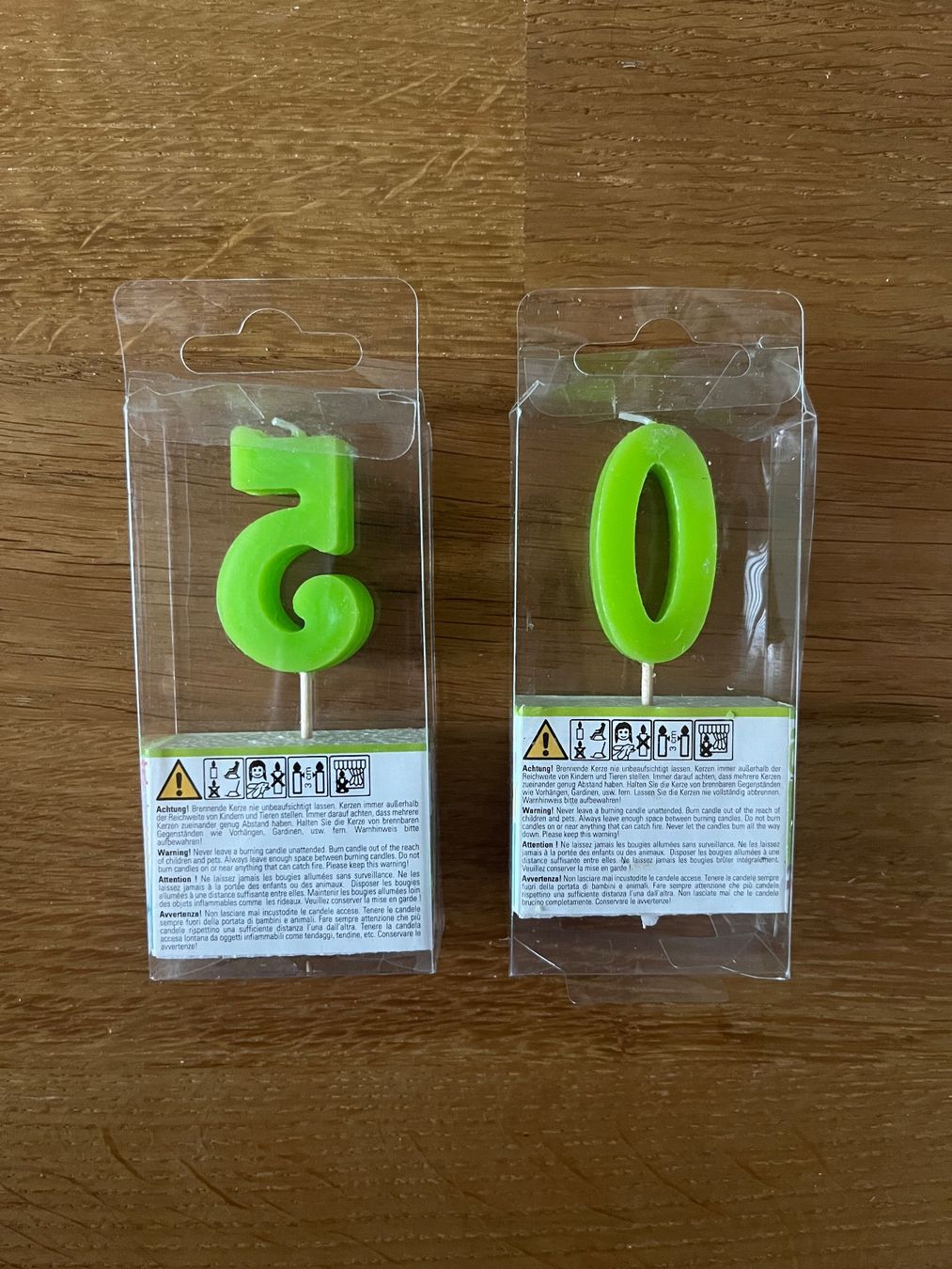 Candele: Bougies d'anniversaire 50 – Nuovo e nell'imballaggio originale da Gurmels venduto da sar_znc6 1