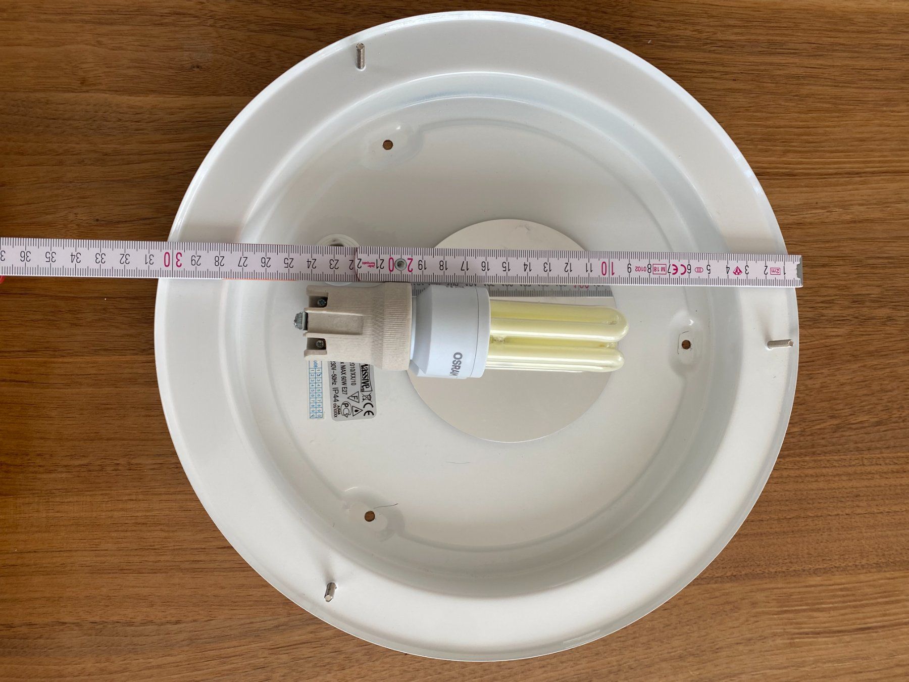 Lampadari & plafoniere: 4 Deckenleuchten rund – Usato da Gerolfingen venduto da Regenbogen88 3