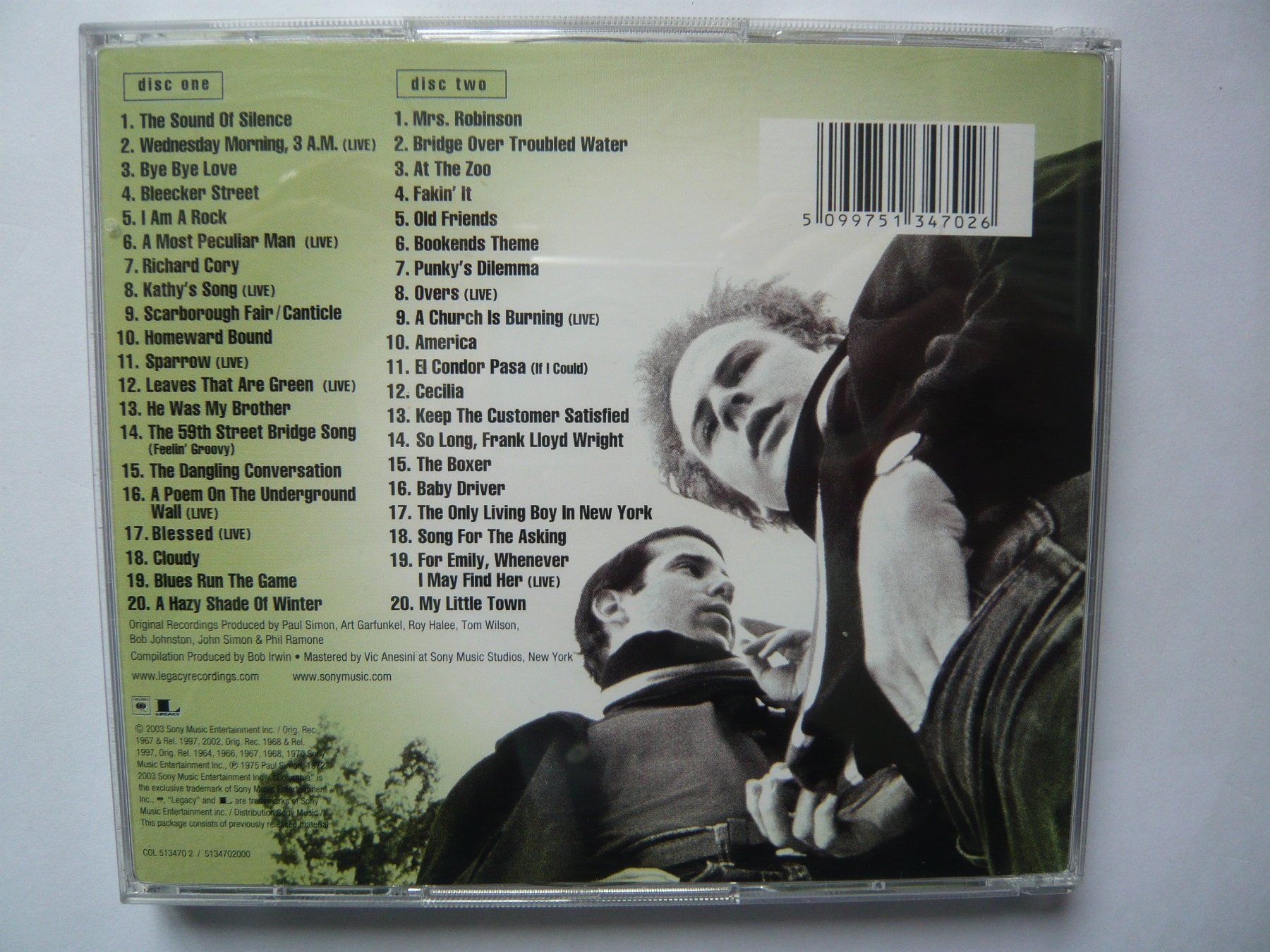 CD: SIMON & GARFUNKEL THE ESSENTIAL – Usato da Winterthur venduto da Cajun 2