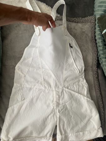 Latzhose Shorts weiss Diesel Grösse S guter Zustand