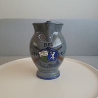 1937 " Pôterie de Chavannes " Weinkrug Schützenfest in Bex