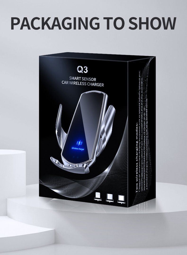 Chargements: Support Chargeur 15w Voiture autoserrage kit main libre – Neuf avec emballage d'origine à Morges par Carskin 7