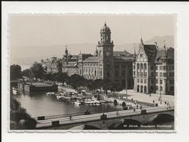 AK ca.1940 Zürich Hauptpost , Stadthaus