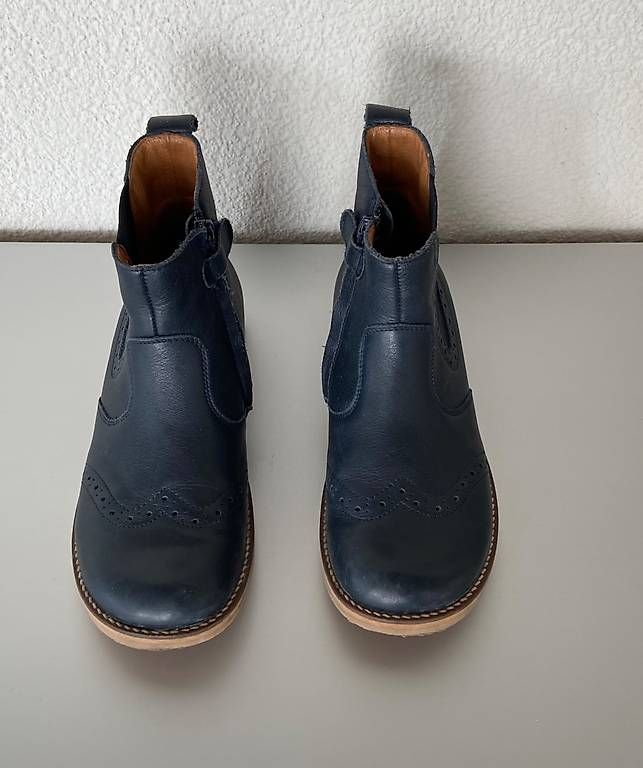 Scarpe per ragazzi: froddo Leder Stiefeletten Gr. 34 blau – Usato da Arlesheim venduto da Livifee 2