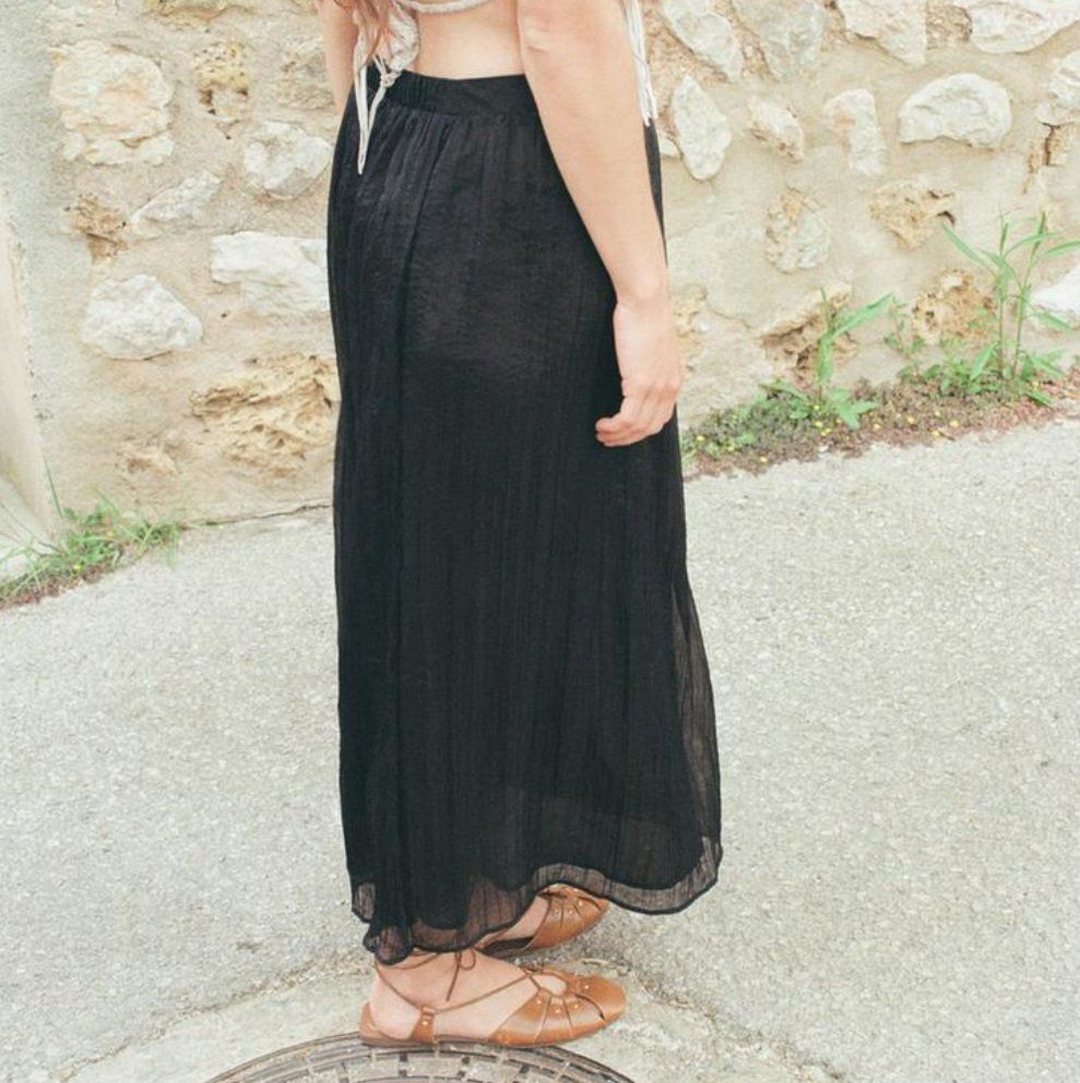 Zara Gonne: ZARA Midirock Maxirock Rock schwarz Gr.M NEU – Nuovo e nell'imballaggio originale da Rotkreuz venduto da beltraum 6
