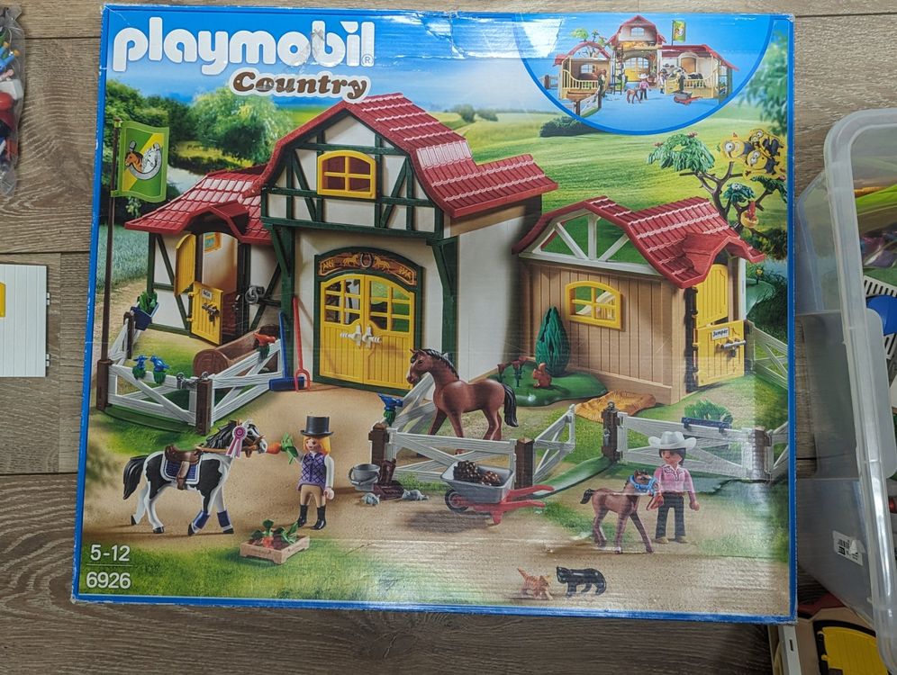 Playmobil Reiterhof mit viel Zubehör | Kaufen auf Ricardo