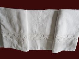 Altes Bettlacken Leinen
