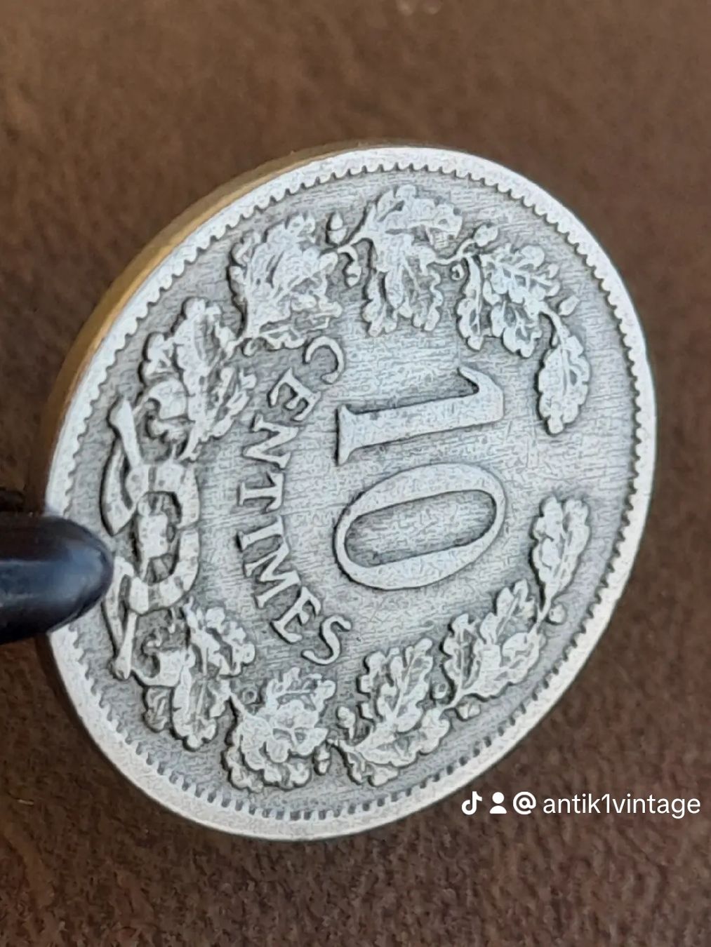 Tutti le monete: 10 Centimes 1901 Luxemburg – Usato da Basel venduto da Basel_20 4