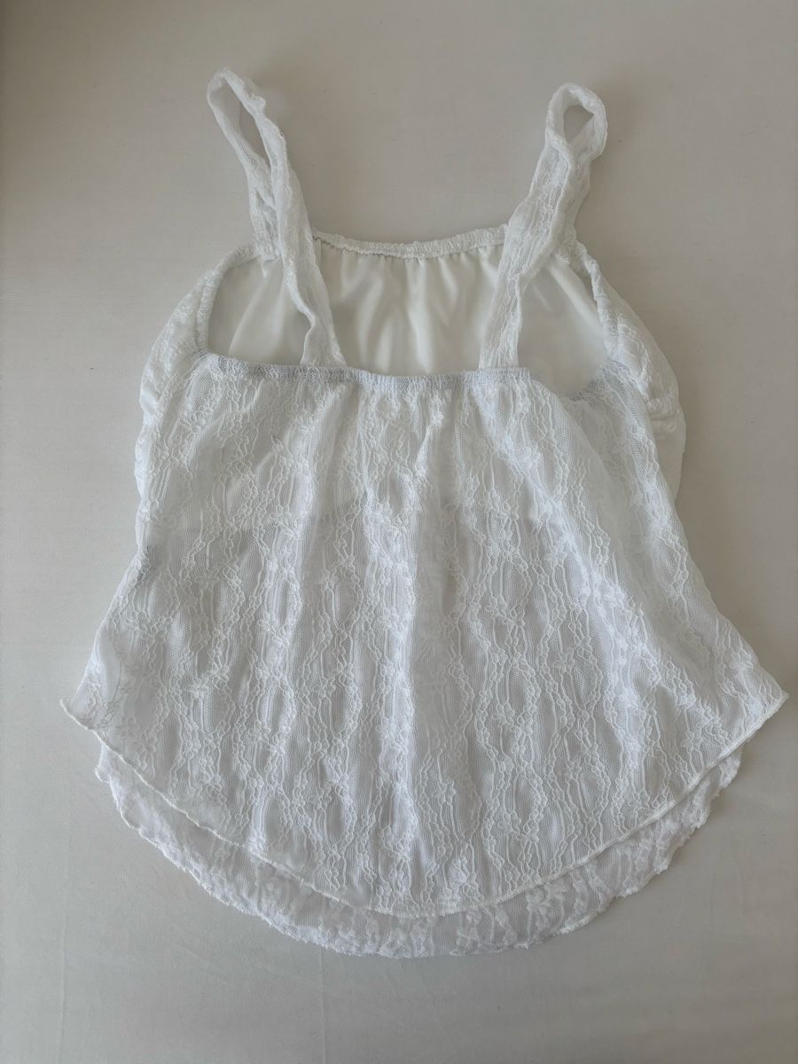 Tops: Weisses Sommer-Top – D'occasion à Arbon par Ursula_566 1