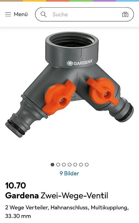 Rubinetteria: Gardena 2 Wege Verteiler – Usato da St. Gallen venduto da Fuel13