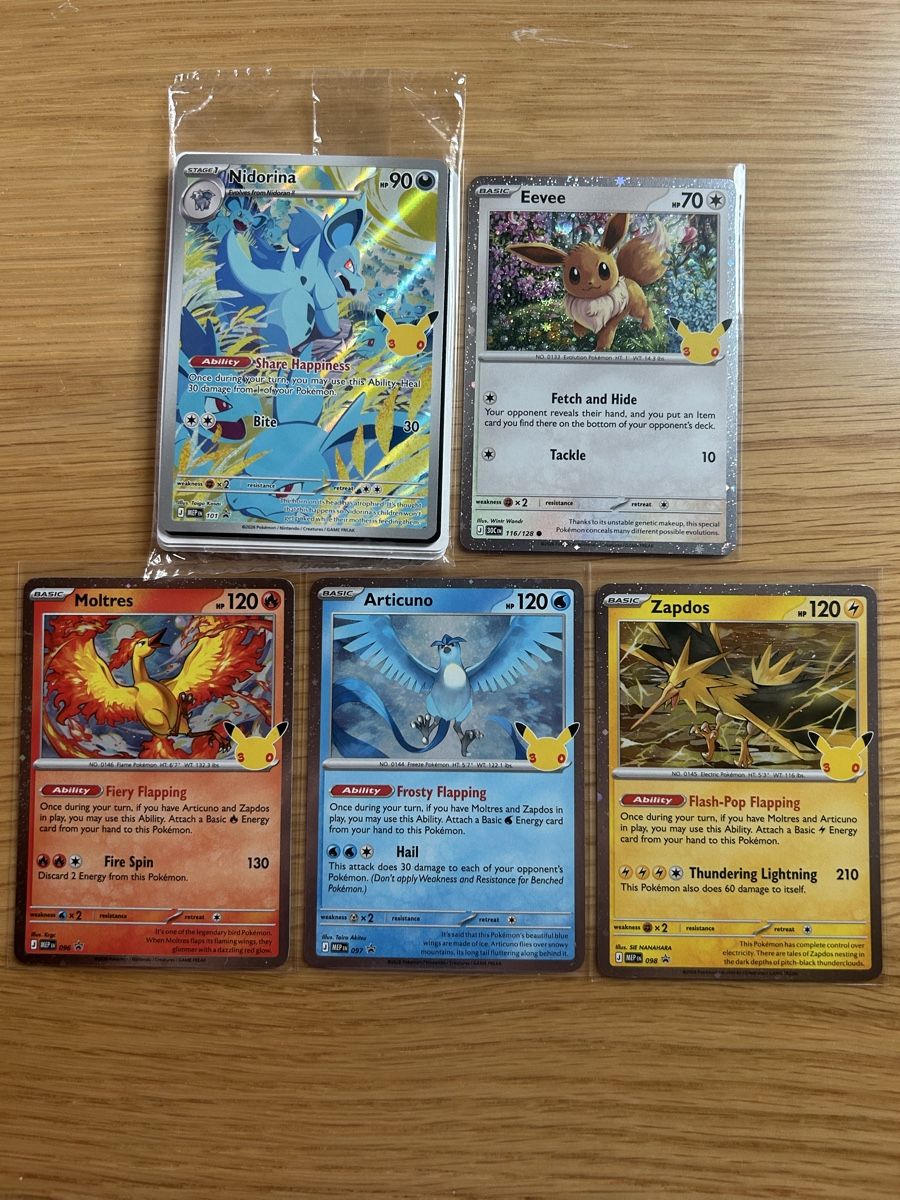 Pokémon Cartes à collectionner: 30th Celebration Promos – Neuf (Voir description) à Biberist par urb_vcc9