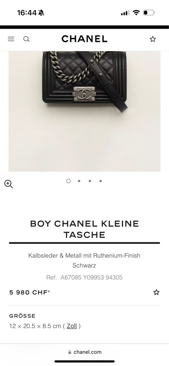 Chanel Borse da donna: Chanel Boy Tasche – Usato da Küsnacht ZH venduto da HouseOfLuxe 7