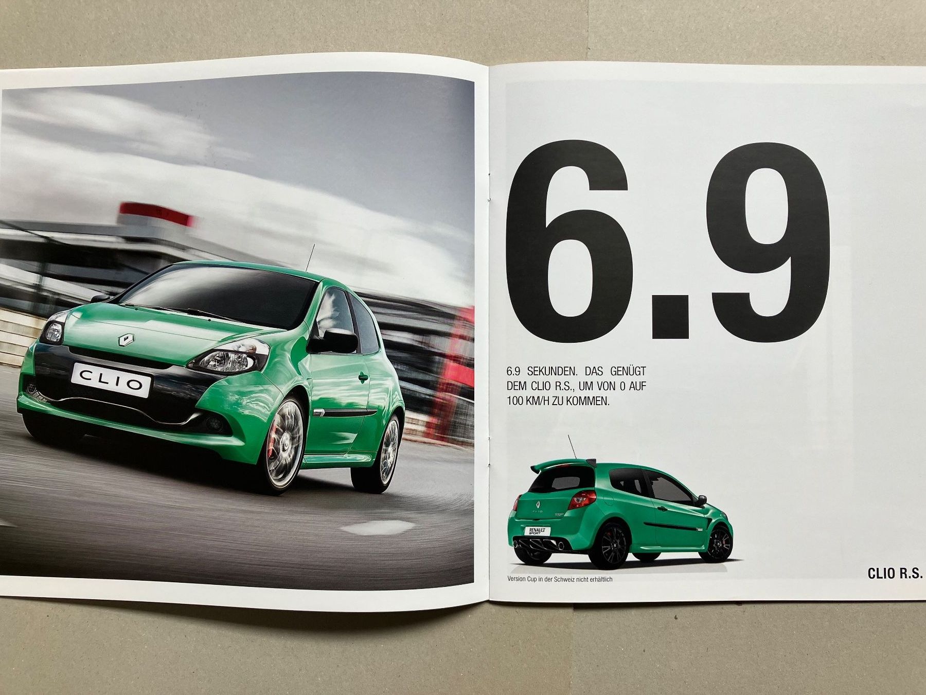 Renault Autos: Renault Sport-Programm - Original-Prospekt – Neu (gemäss Beschreibung) aus Malans GR von Chueche427 4