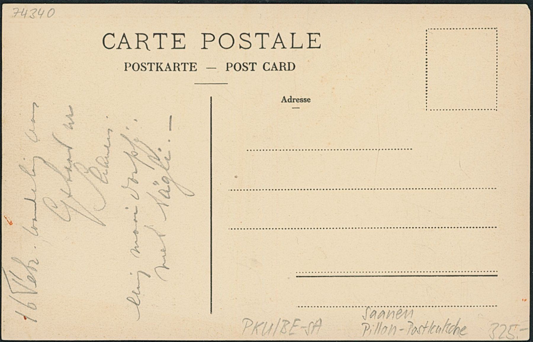 Cartoline postali: BE Saanen - Postkutsche - Col du Pillon – Nuovo (secondo la descrizione) da Schindellegi venduto da masutka7 1