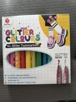 12 Stk. Glitter Twinmarker, neu, für tolle Effekte