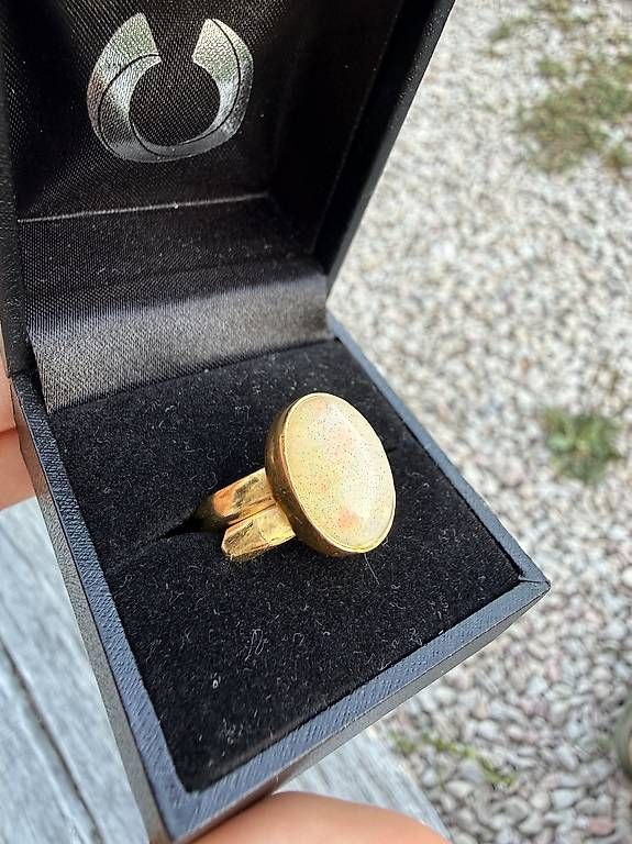Ringe: schöner Opal Ring vergoldet grössenverstellbar – Neu (gemäss Beschreibung) aus Zug von julialbi 4