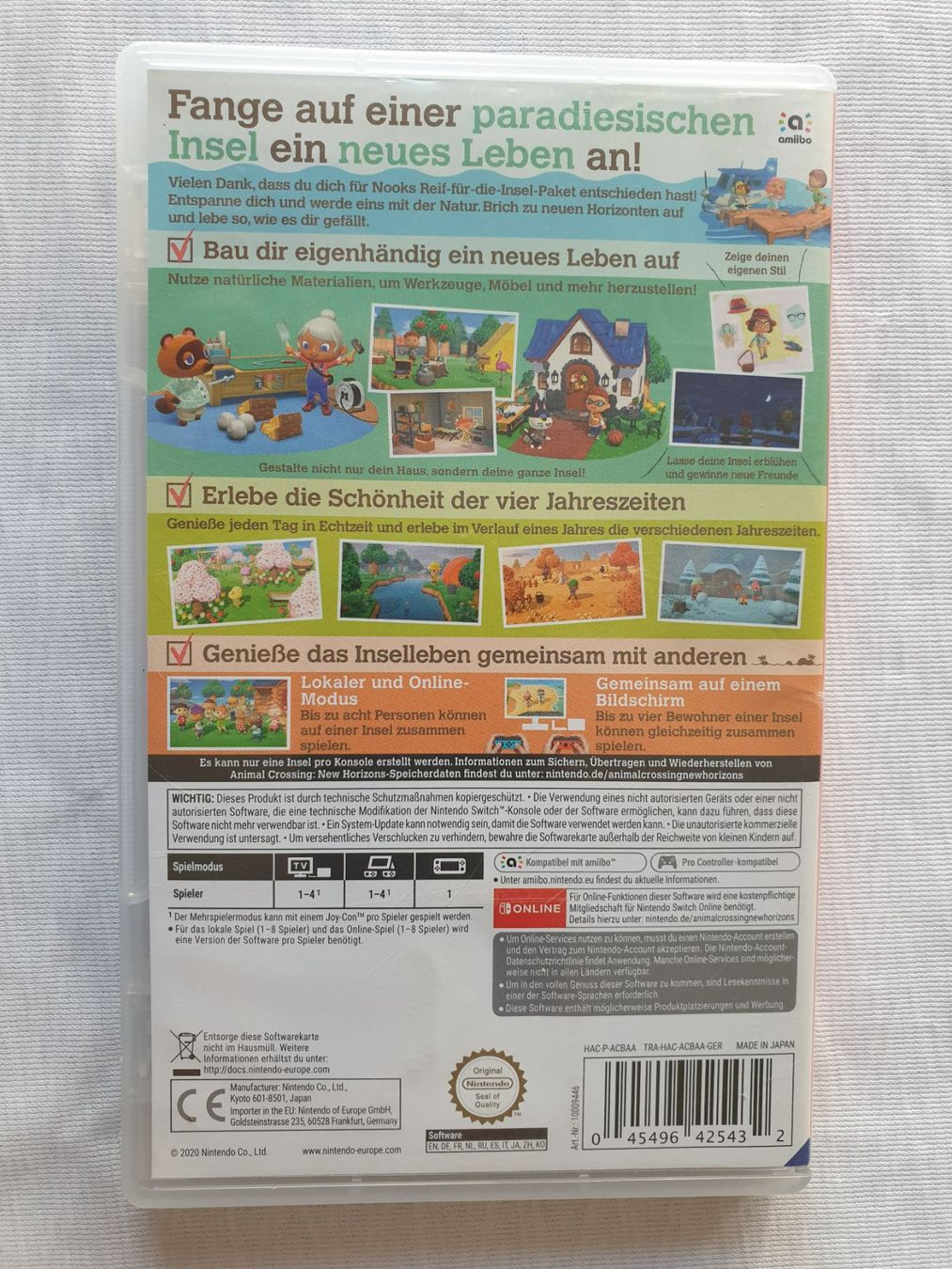Nintendo Giochi: NINTENDO SWITCH Animal Crossing – Usato da Mörschwil venduto da spirspi 1
