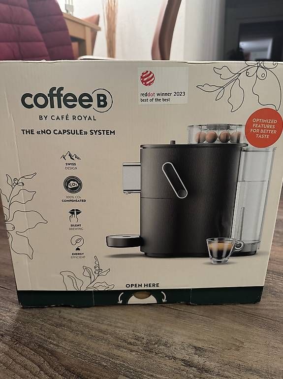 Machines à café & Machines à expresso: Kaffeemaschine coffeeB mit Kaffeebällen  – D'occasion à Einigen par fra_wf9k 1