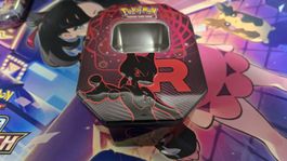 Pokemon Mewtu Tin Box leer Metallbox guter Zustand