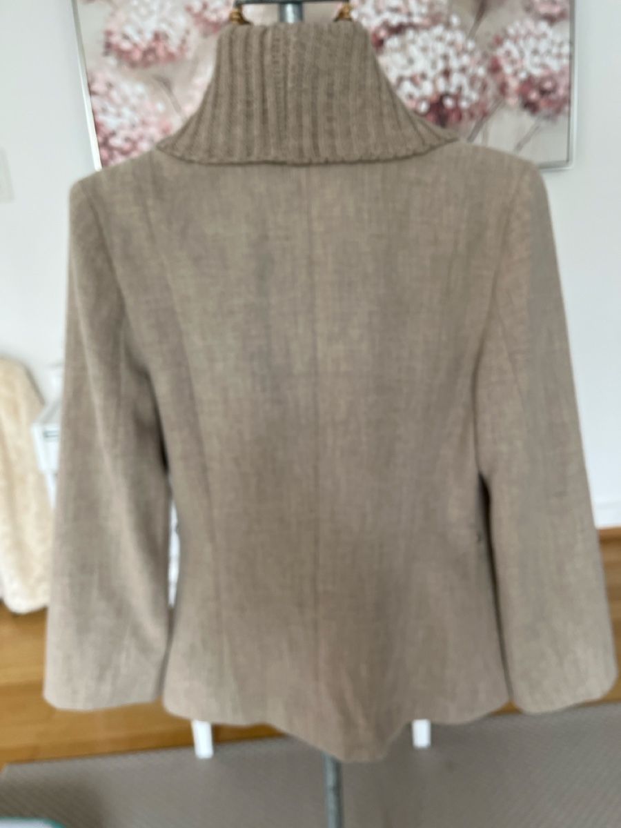 Giacche: Elegante Strickkragen Jacke, 38 – Usato da Solothurn venduto da Bobesch08 5