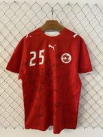 2006 Switzerland Football Jersey Prepared Game Issue Signed 