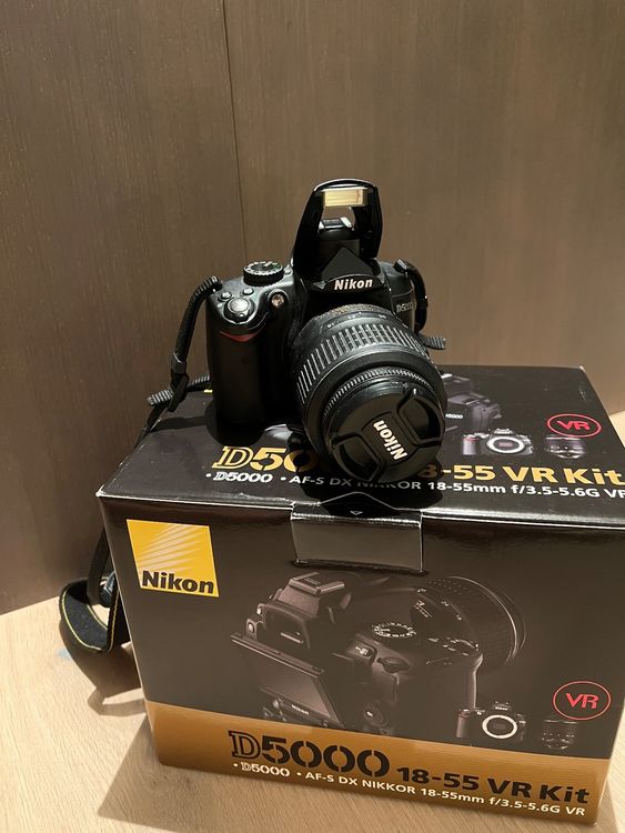 Nikon DSLR Kamera D5000 1855mm VR Kit Kaufen auf Ricardo