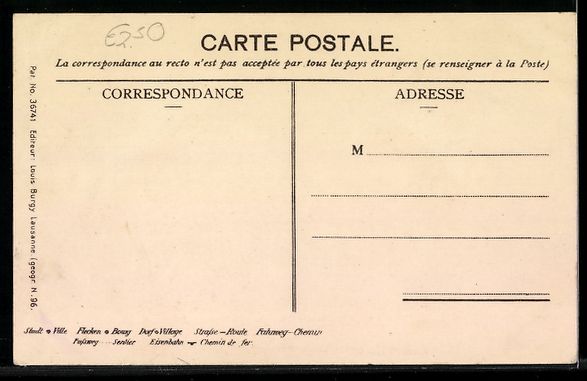 Cartoline postali: AK Genève, Quai des Bergues – Usato da Berlin venduto da bartko-reher 1