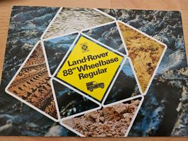 Land Rover 88 Wheelbase Regular Prospekt 1974 xa