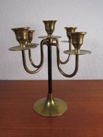 Mid Century Kerzenständer aus Messing 5-flammig 1950er Jahre