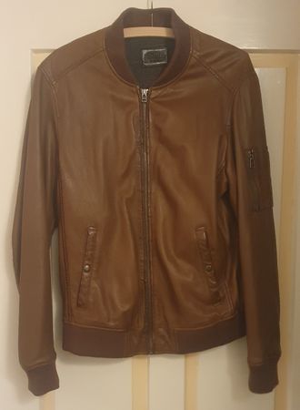 OAKWOOD Bomberjacke, Nappaleder