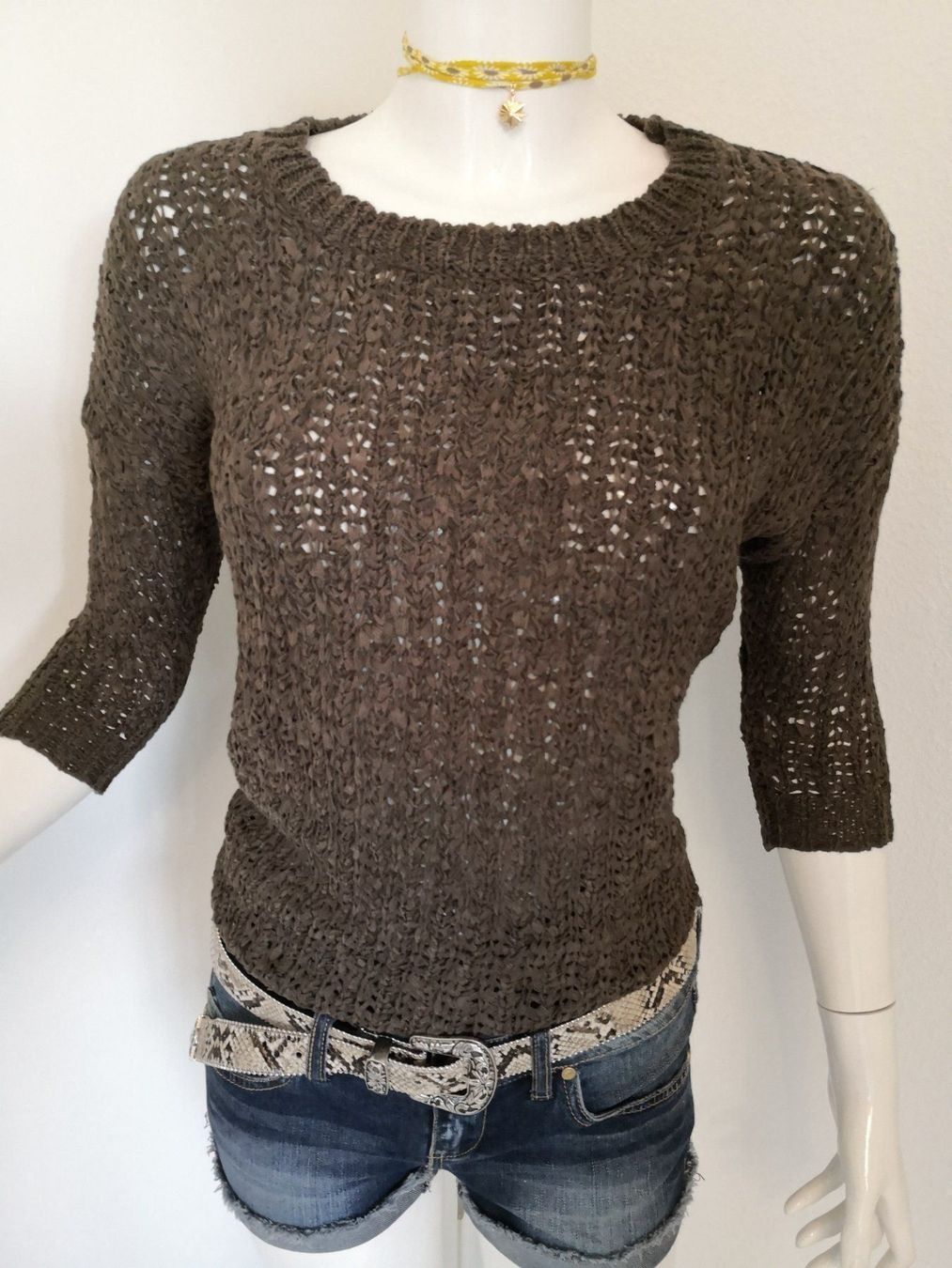 Mango Maglioni & Felpe: 🤩MANGO STRICK PULLOVER OLIVGRÜN NEU & D&G P. – Nuovo (secondo la descrizione) da Olten venduto da Naja-Twins-Twins 2