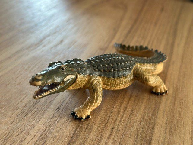 Schleich Statuette: Schleich Alligator / Krokodil Sammelfigur – Usato da Fällanden venduto da SafariSchleichCH