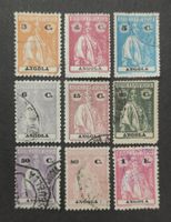 Portugiesisch-Angola 1914-26, LoT gestempelt