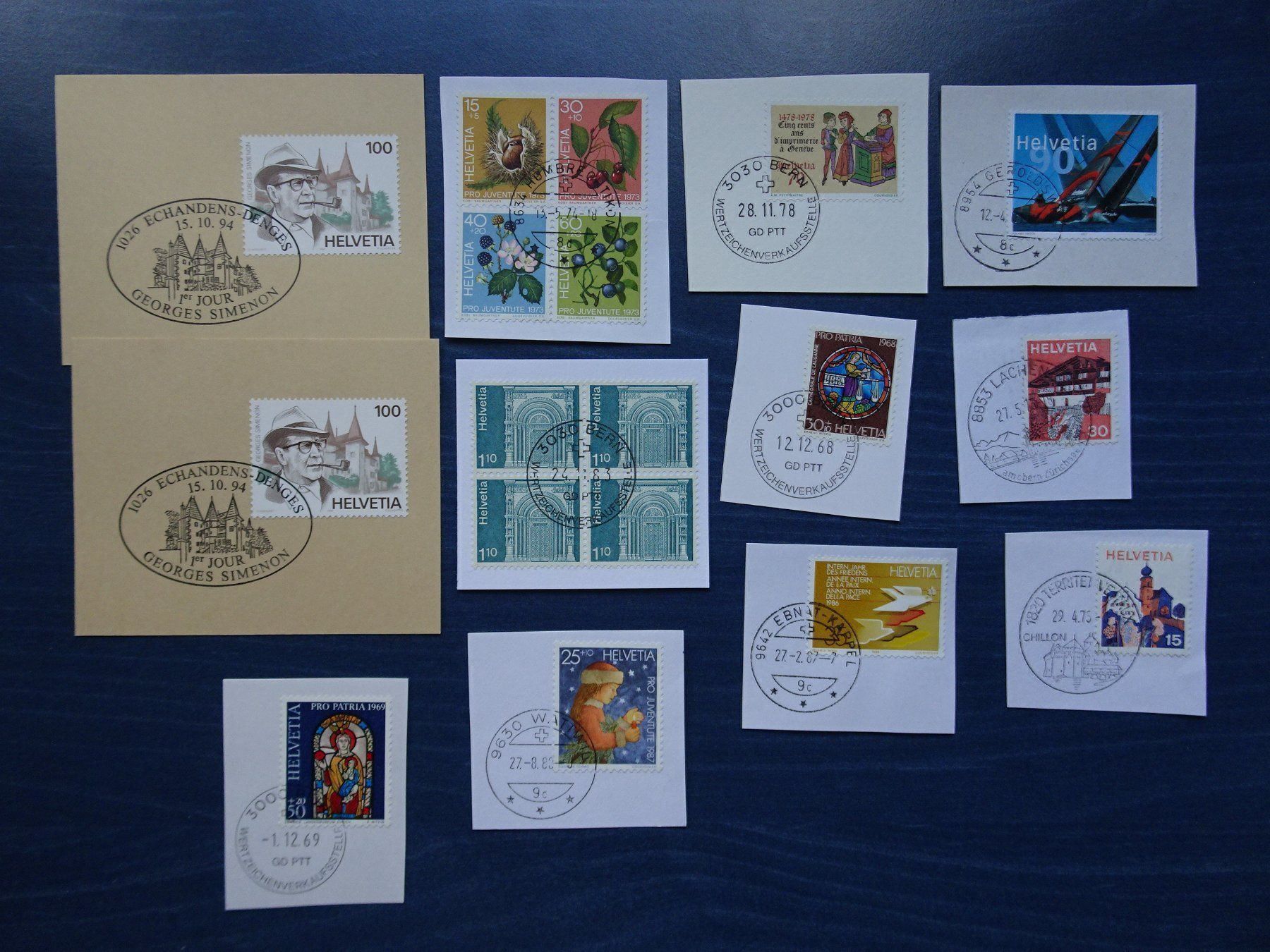 Alle Briefmarken: Rest-Lot  gemischt – Neu (gemäss Beschreibung) aus Aadorf von Chnorli-Furz 6