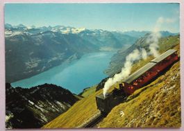 Brienz-Rothorn-Bahn auf Talfahrt