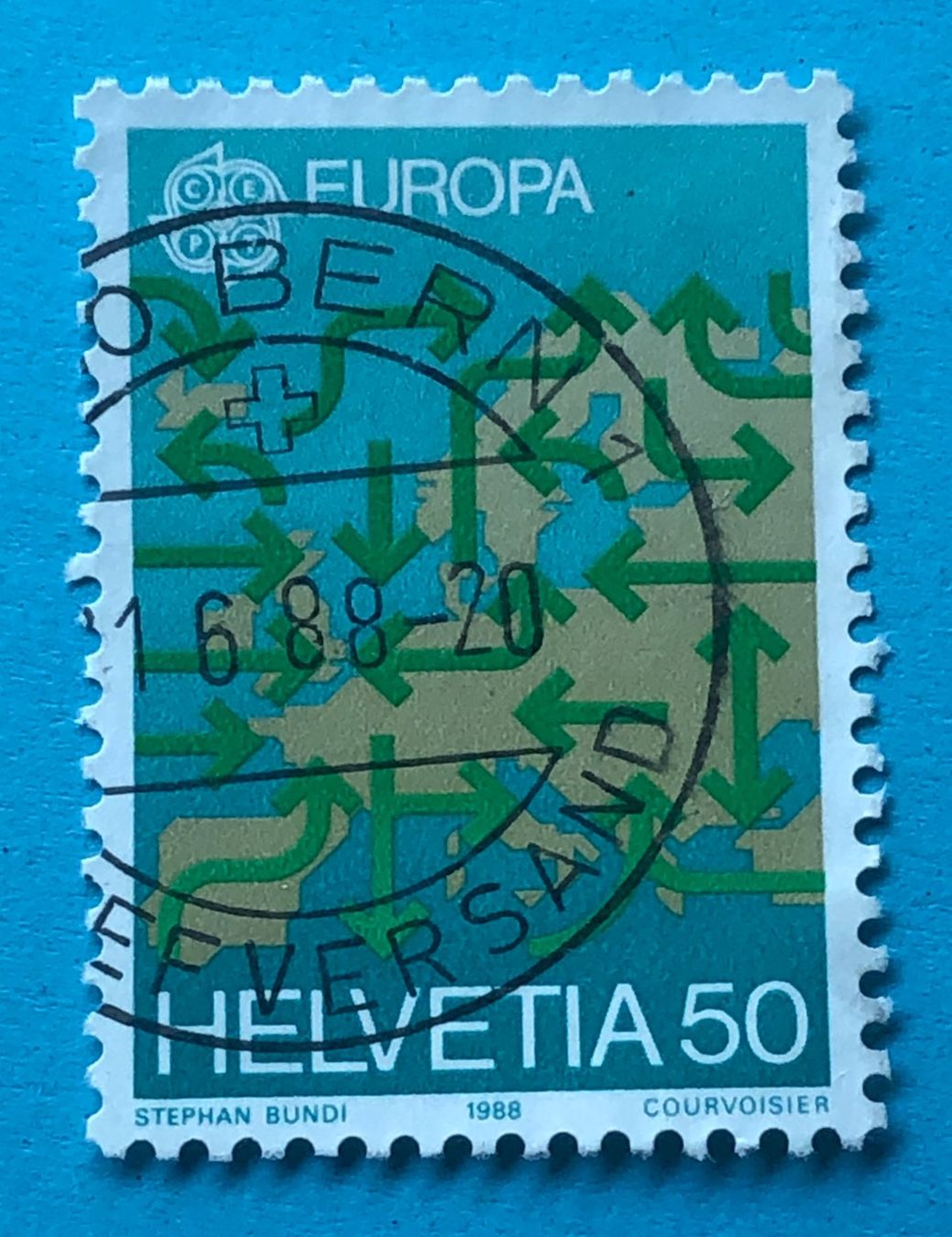 Tutti i francobolli: Nr.763 Stempel Bern 1988   – Usato da Aarau venduto da Billa007
