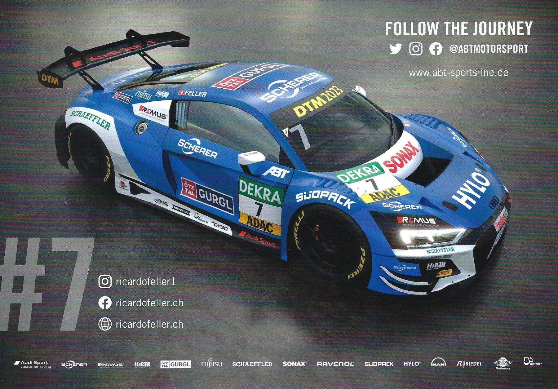 Autografi: Ricardo Feller, DTM – Usato da Aarburg venduto da Hktm 1