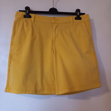 Short Esprit jaune coton taille 40 