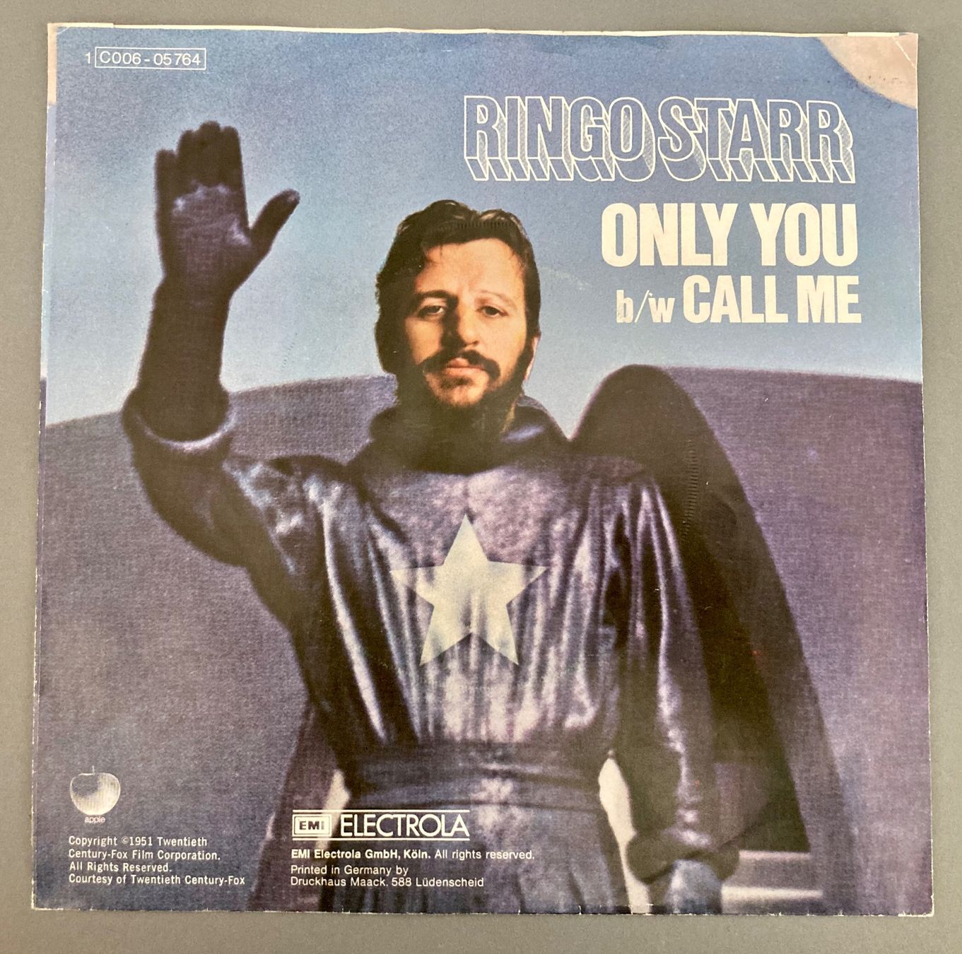 Dischi in vinile: BEATLES / RINGO STARR - ONLY YOU – Usato da Poliez-Pittet venduto da Newtown-Records 1