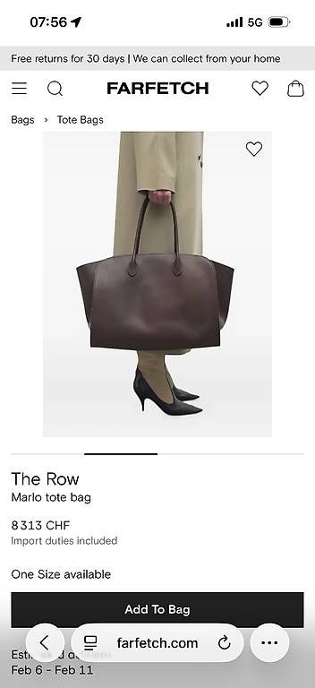 Sacs: The Row Marlo 17 – D'occasion à Unterägeri par mar_96hk 1