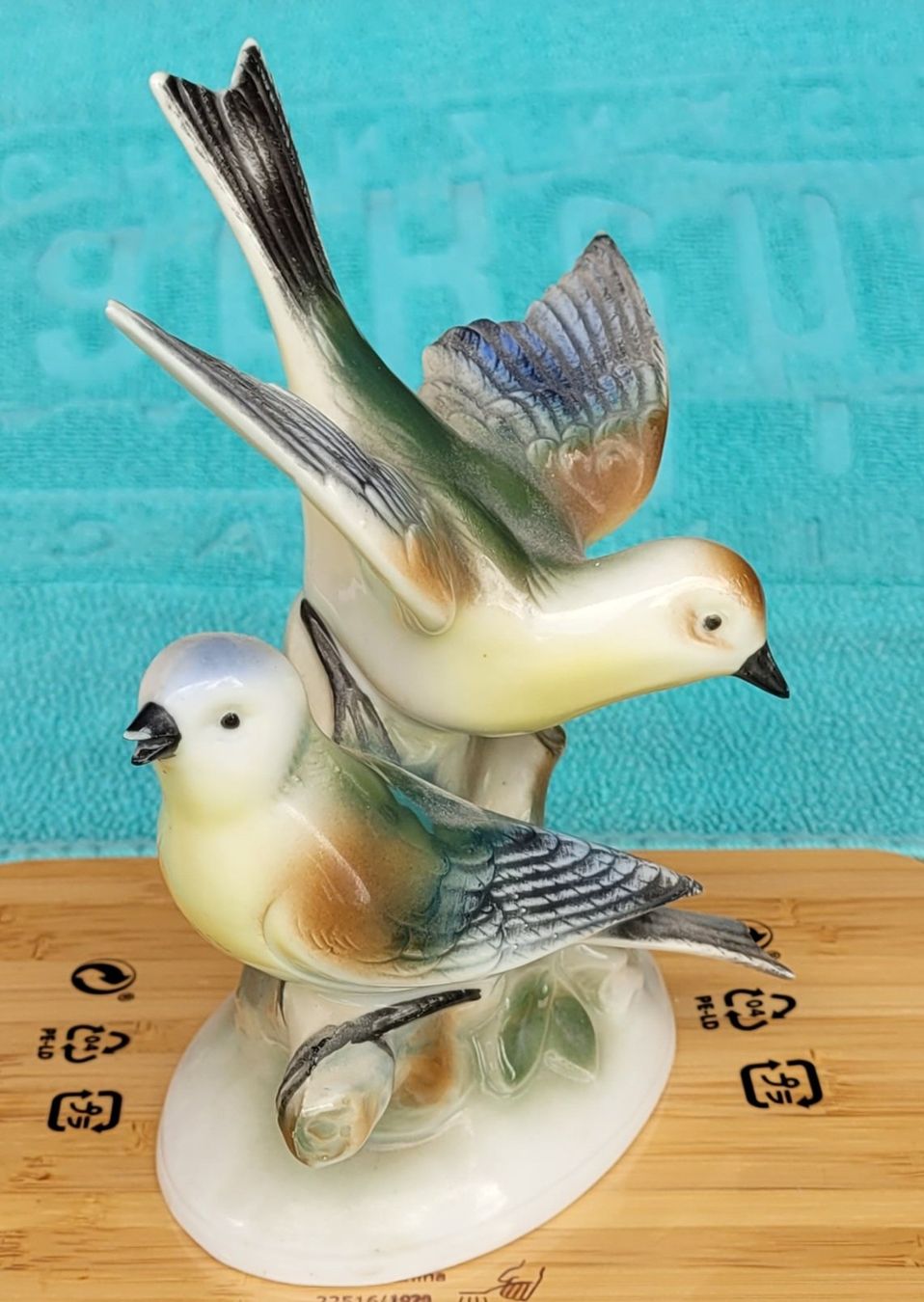 Statuette: Porzellan Vogelpaar – Usato da Thun venduto da Engel114